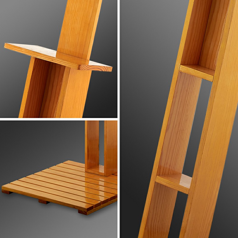 Bảng điều khiển vòi hoa sen ngoài trời bằng gỗ CF5010