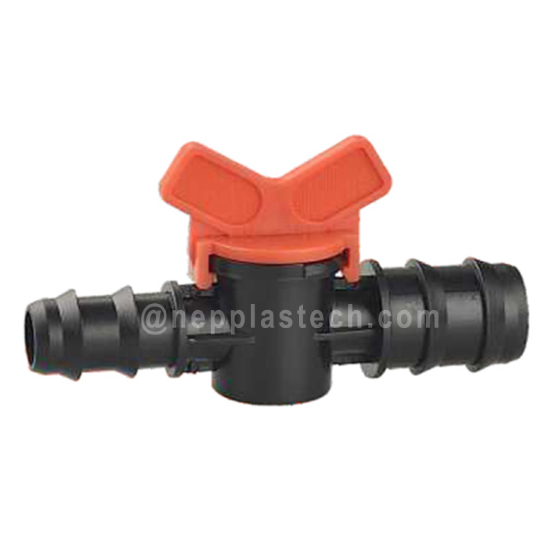 hệ thống tưới vườn tự động ống nhỏ giọt 20 mm đến 16mm giảm kết nối van thép gai