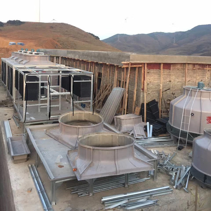 Dòng chảy chéo tháp giải nhiệt thiết bị làm lạnh thiết bị ép phun thiết bị điều hòa không khí trung tâm