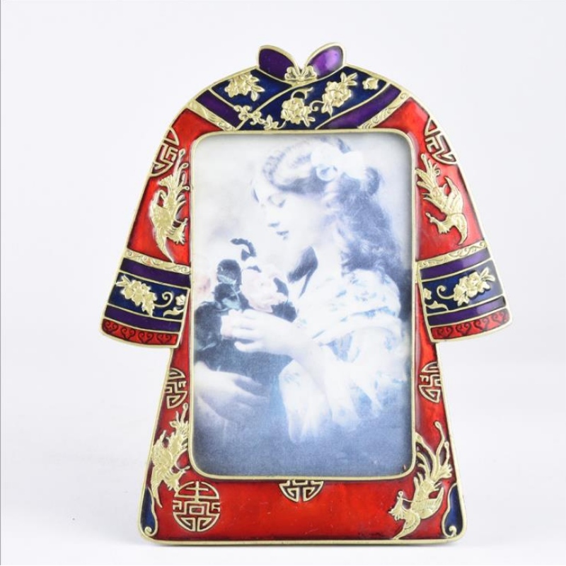 Bộ ảnh ảnh kim loại sáng tạo bảng trang trí khung ảnh tự động màu tráng lệ điển hình phòng thu ảnh bảng ảnh