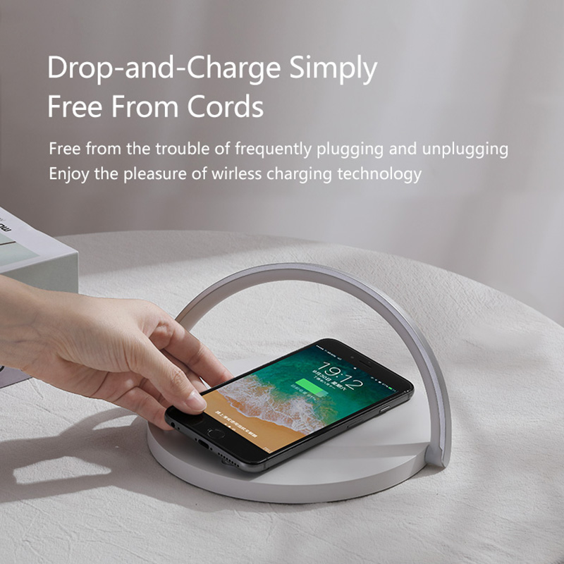 S21 Đèn LED MobilPhone Chủ không dây sạc