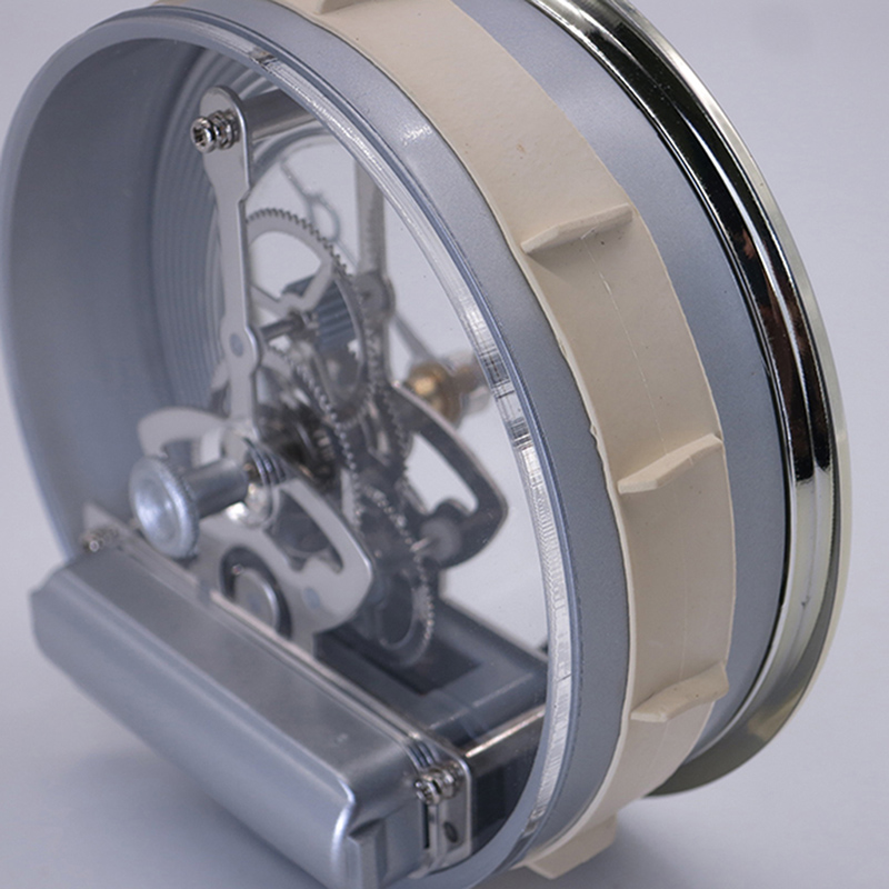 97MM bạc bộ xương đồng hồ chèn