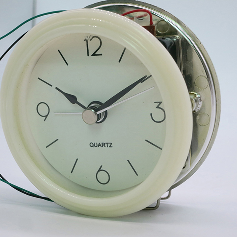 đường kính 76mm ban đầu màu be bước đồng hồ treo tường