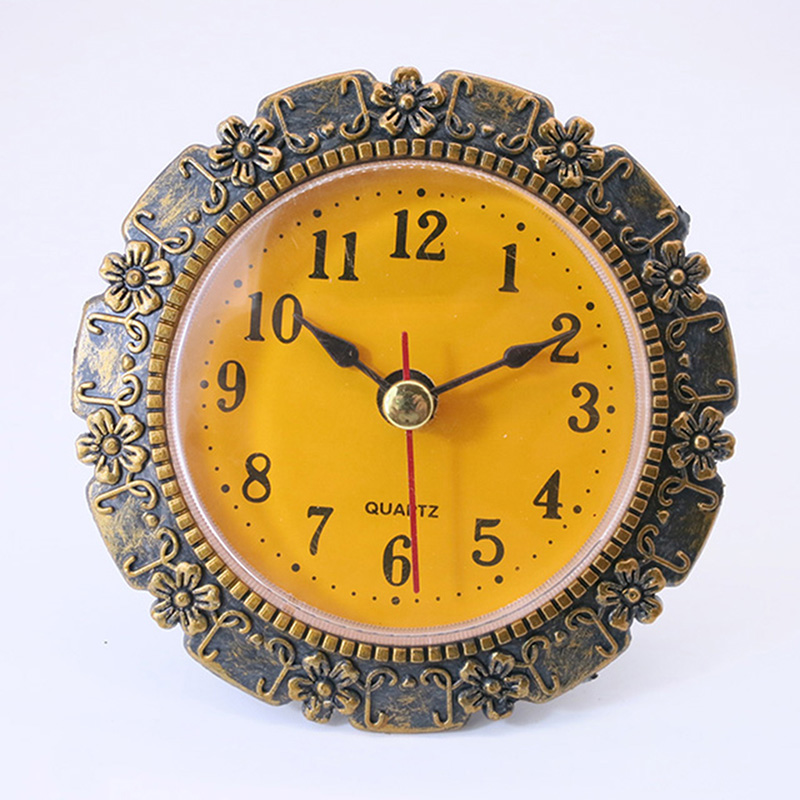 Đường kính 80MM Plum Antique đồng hồ treo tường