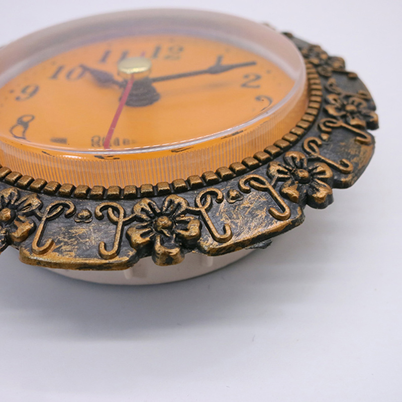 Đường kính 80MM Plum Antique đồng hồ treo tường