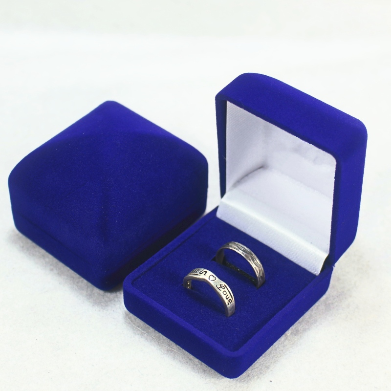 Mục D-57 hình tròn Velvet Box for ring, coin... huy hiệu, mm.45*52*4, tạ về 30g