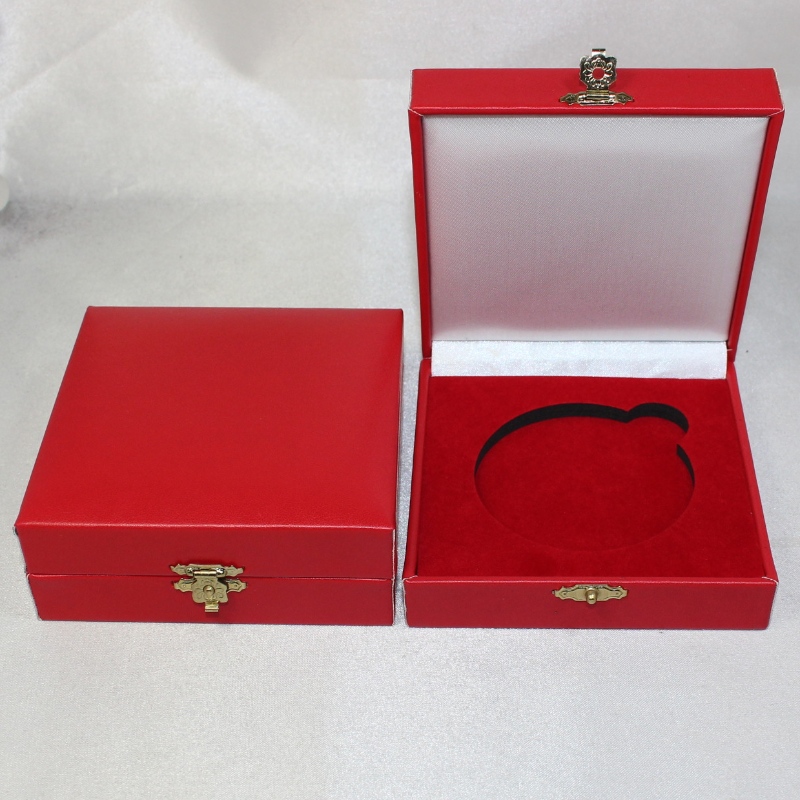 Mục V-06L vuông Phòng giấy bằng da dẻo cho một hộp đựng đồng xu, huy chương, vân vân, mm.100*100*40, tạ về 110g