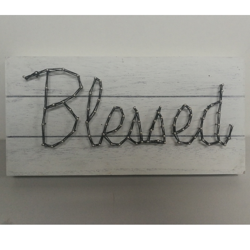 Thư từ hộp gỗ Tự do làm móng tay Bức Tường Art Kit Wood... biển 30----trói;120;15CM