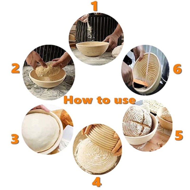 Giỏ chống thấm Banneton