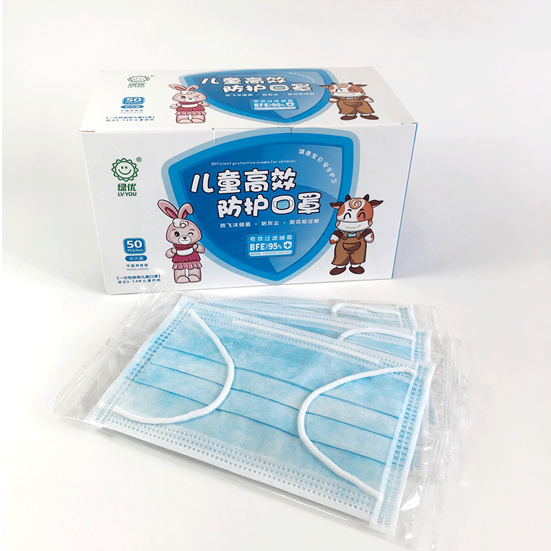 Mặt nạ trẻ em sắp xếp