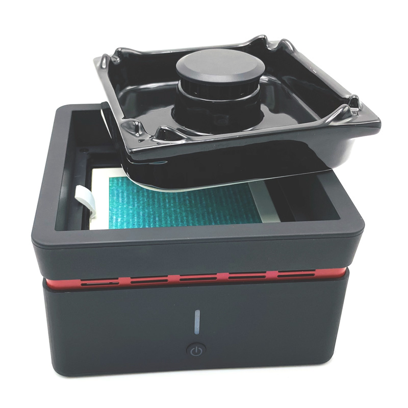 Điện tử thông minh thanh lọc không khói không khói gạt tàn thuốc lá không khói chống ngạt T3