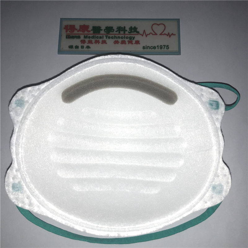 Mặt nạ không dệt dùng một lần hình N95 nửa mặt để tự sử dụng