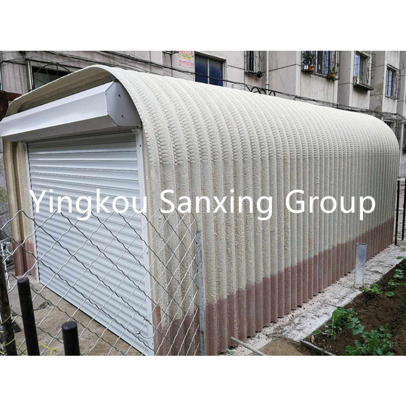 Dây chuyền sản xuất tòa nhà nhiều hình dạng Quonset