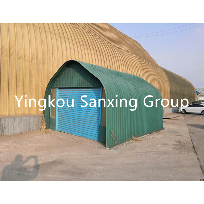 Dây chuyền sản xuất tòa nhà nhiều hình dạng Quonset