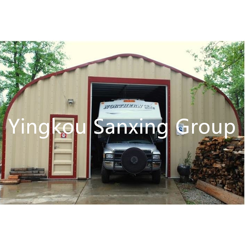 Dây chuyền sản xuất tòa nhà nhiều hình dạng Quonset