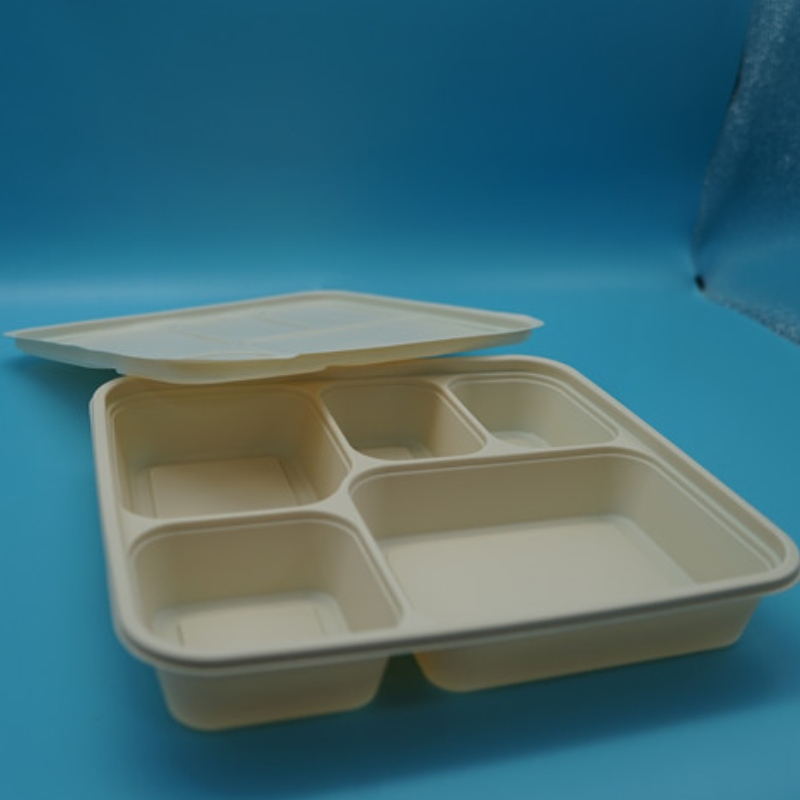 ngăn kín microwavable ngăn chứa takeaway phân hủy thực phẩm đóng gói thực phẩm lưu trữ thực phẩm container thực phẩm dùng một lần