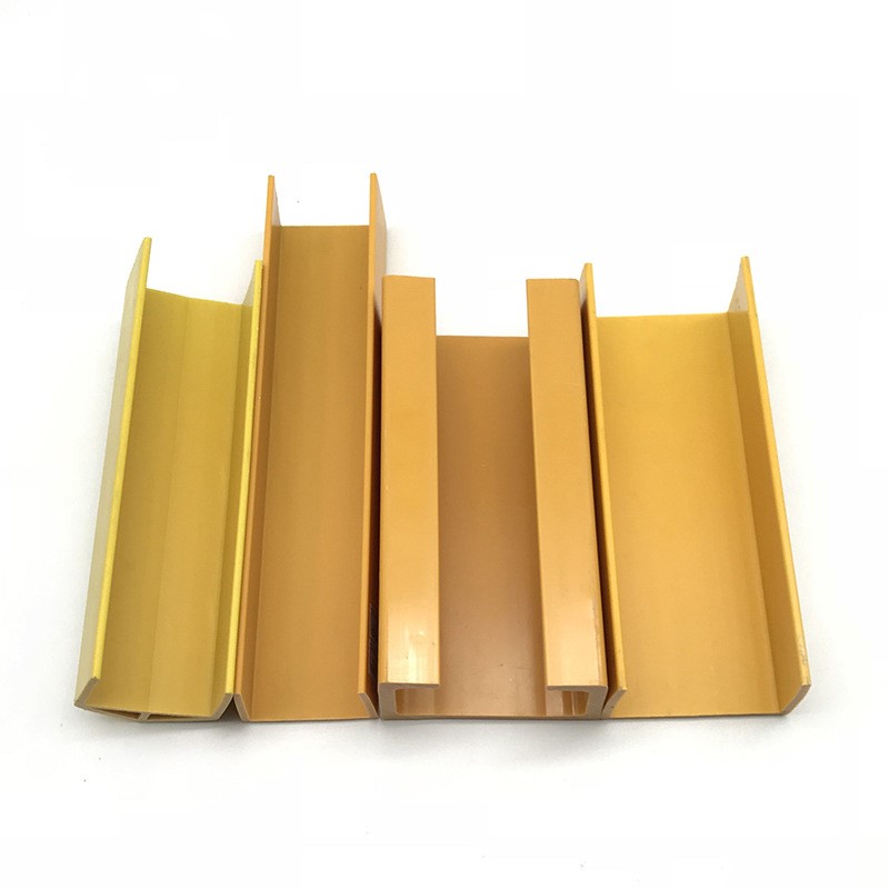 Tùy chỉnh Nhiều hình dạng U khác nhau Kênh ABS UPVC PP PE PVC Hồ sơ đùn nhựa PVC để trang trí bảo vệ máy