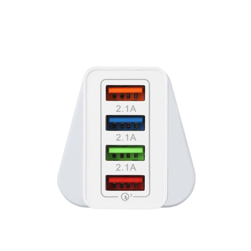 Nạp nhanh 3.0 18W 4.2.1A Cổng USB nạp điện đôi Máy tính xách tay nạp nạp nạp nạp điện nhiều usb