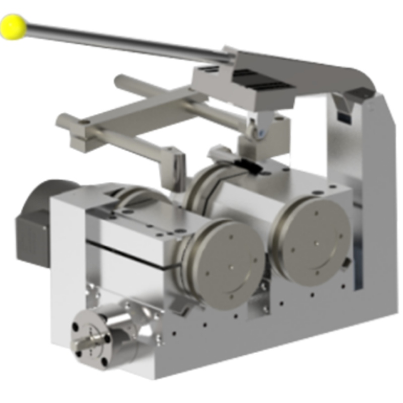 Máy mài lỗ bên trong một con lăn