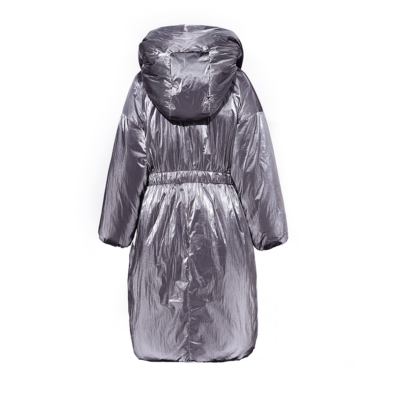 Áo khoác nóng hổi chân cho phụ nữ có mũ trùm không thể kiểm soát