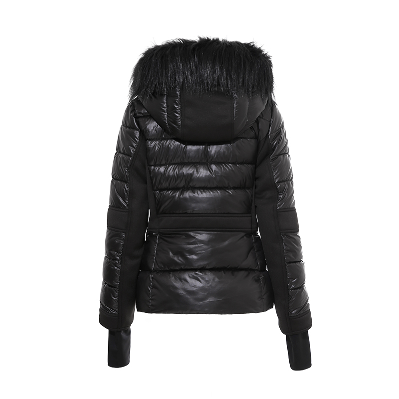 Áo ấm cho phụ nữ mũ trùm được kéo