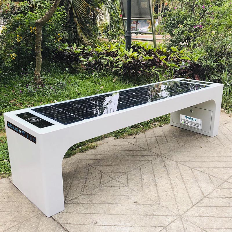 Bộ sạc không dây bảng điều khiển năng lượng mặt trời chất lượng cao Ghế thông minh cho thiết bị di động