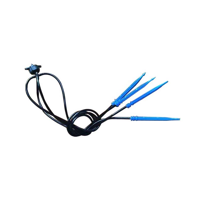 Mũi tên nhỏ giọt tưới trong nhà kính