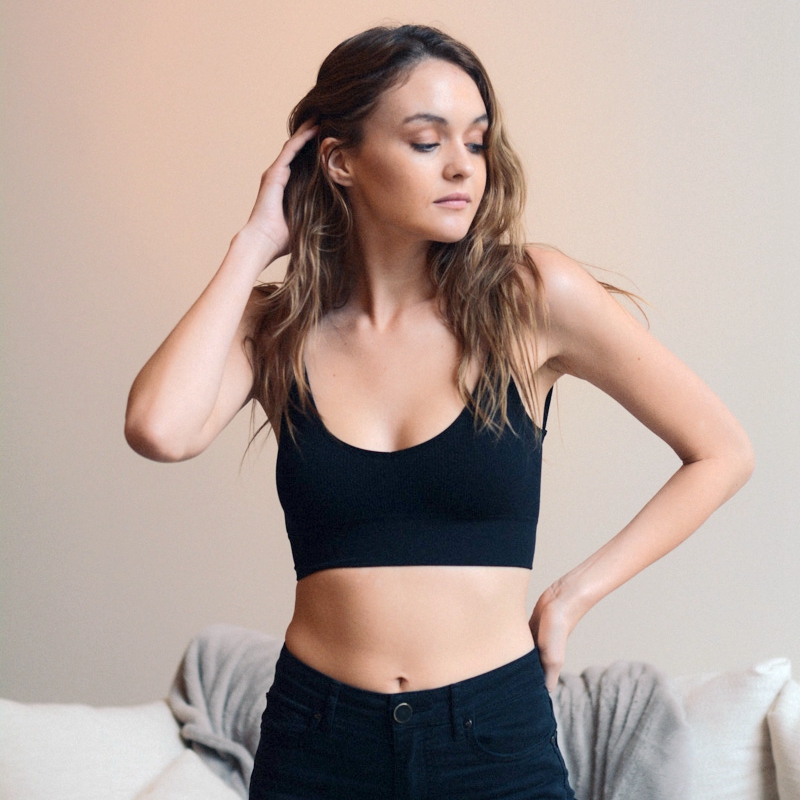 GA-5349 Grace Girl Low Back liền mạch Bralette Bán buôn