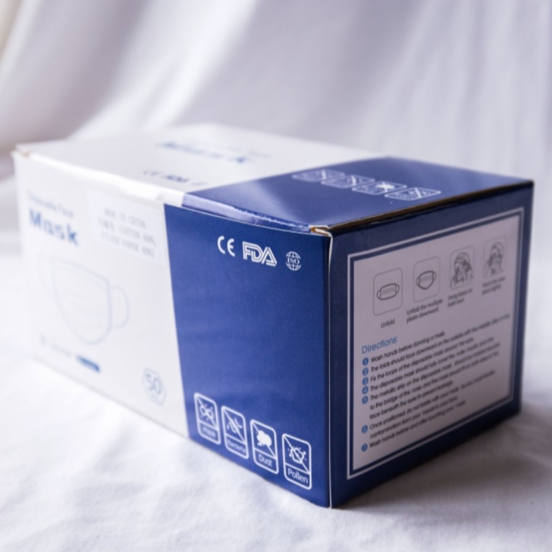 Hộp màu bao bì mặt nạ