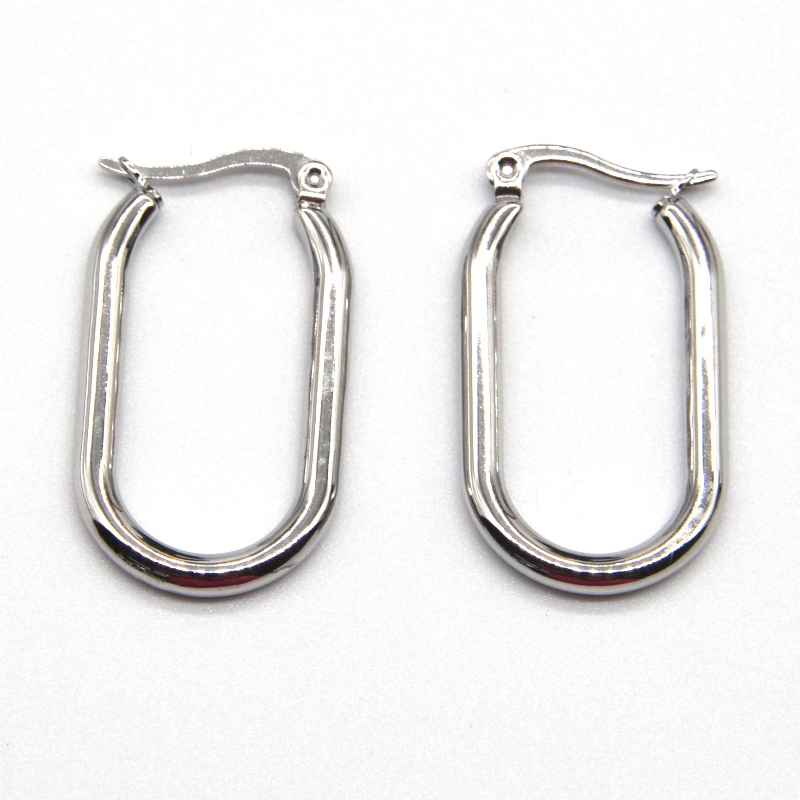 Bông tai tròn của phụ nữ cô gái món quà trang sức tinh tế không gây dị ứng Nhà máy chế biến đồ trang sức Ruifanbao Trung Quốc