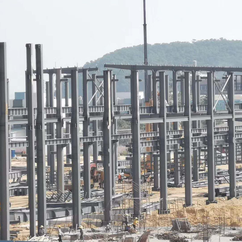 Cấu trúc thép Khung Văn phòng thương mại