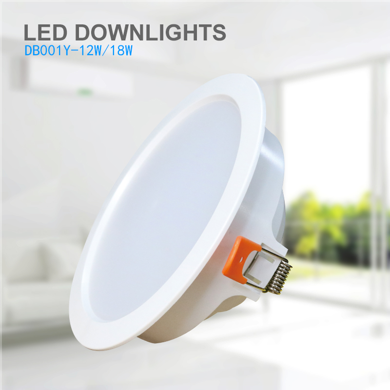 ĐÈN LED TẢI XUỐNG DB001Y-12W \/ 18W