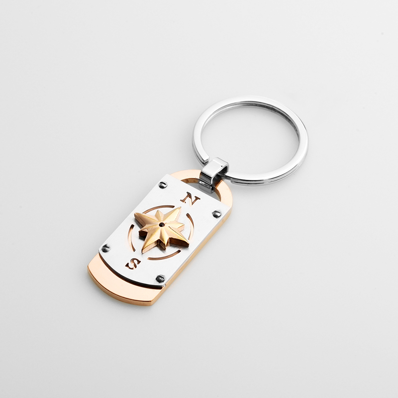 Bán buôn phụ kiện thời trang Hai tông màu Mặt dây chuyền Bộ sưu tập chuỗi chìa khóa của Sea