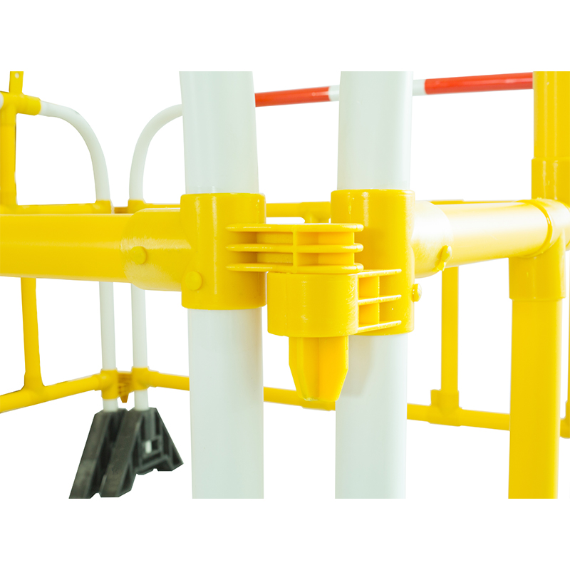 Rào cản kiểm soát đám đông bằng nhựa Chi phí sản xuất rào chắn ống PVC Nhà sản xuất rào cản kiểm soát giao thông 1,5 m trong kho từ Trung Quốc