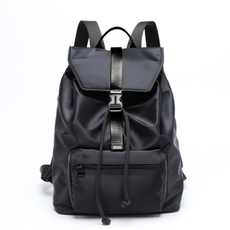 Vải màu thời trang đơn giản mới, phù hợp cho thanh thiếu niên và trẻ em gái, với ba lô du lịch màu sợi nhỏ