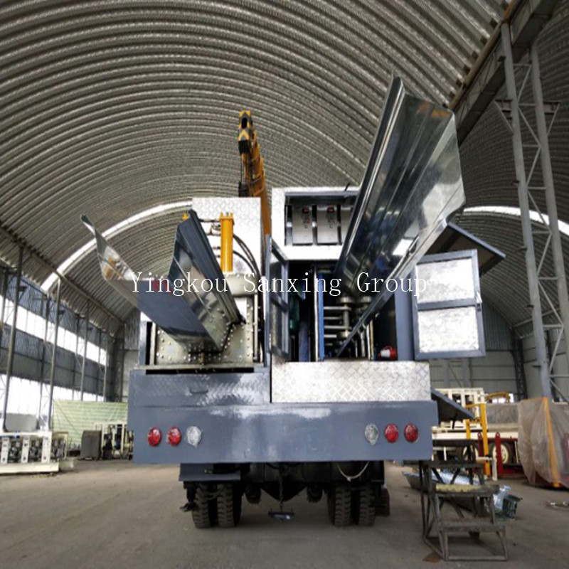 Máy tạo hình chân ACM No- Girder Arch Roof Forming Machine SX-ACM-1000-630
