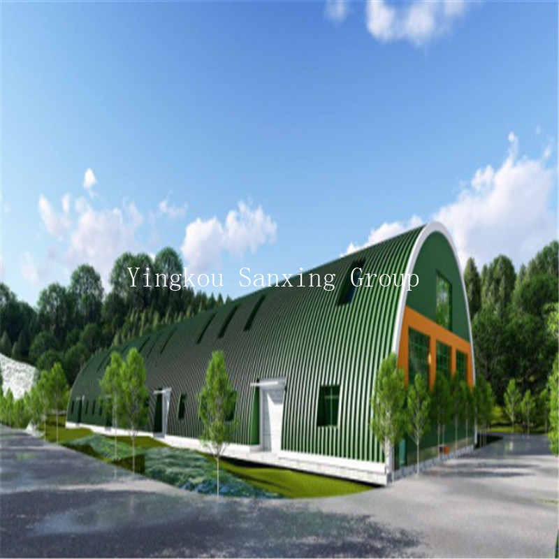 Máy tạo Mái vòm ACM No- Girder Arch Roof Forming Machine SX-ACM-1220-800