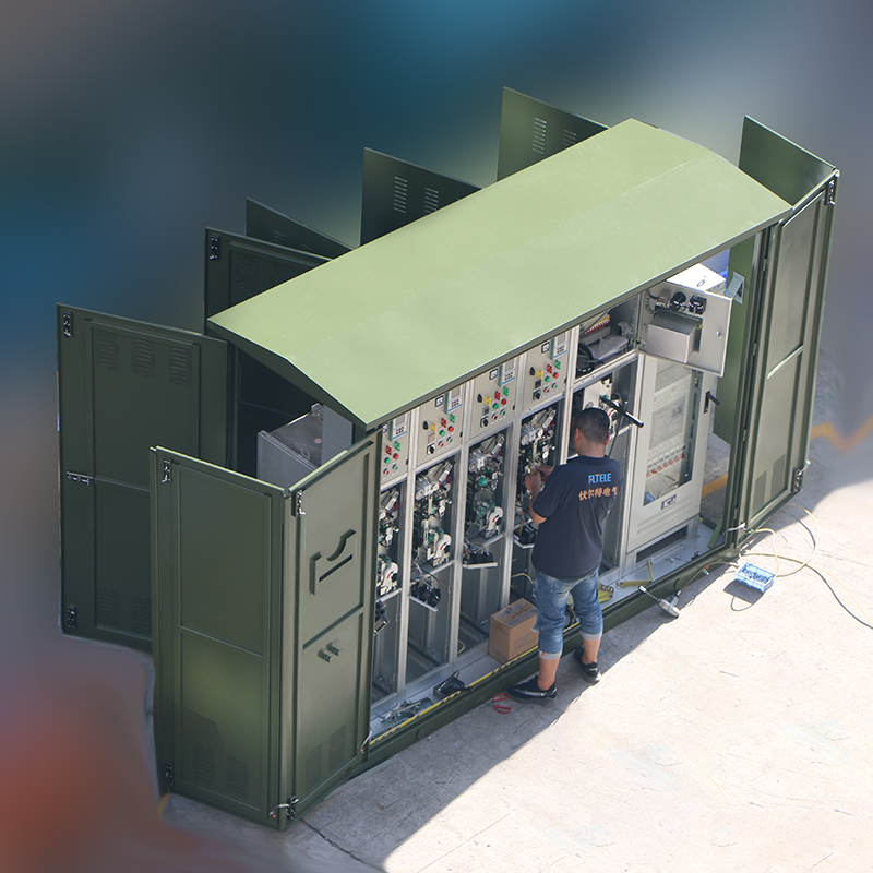 RING ĐƠN VỊ CHÍNH HV Bảng điều khiển thiết bị đóng cắt cách điện khí SF6 ngoài trời