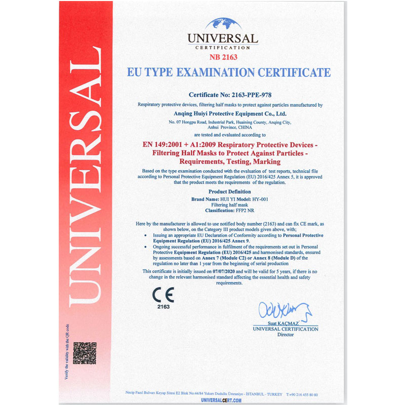 mặt nạ phòng vệ duy nhất HY-10 C21