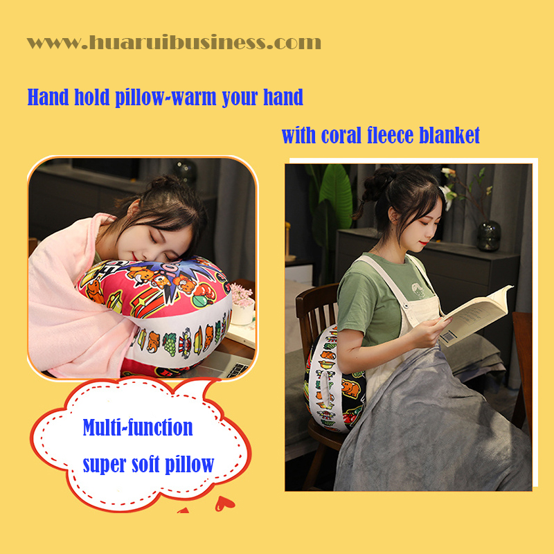 Trò chơi in chìa khóa quần lót siêu mềm gối/ ghế quảng cáo có thể là đỉnh cao,được lấp bằng vải 3D,có chăn len san hô,có túi bên để cầm và bàn tay ấm