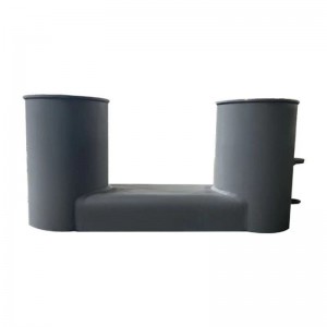 Lò đóng đinh thủy tinh bóng loáng đồng buộc đồng, đơn và hai chữ thập bitte bollards