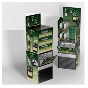 Bộ phận sản xuất chất lượng nhiều lớp nhựa dẻo dẻo siêu thị đồ uống sữa, bao quát Cửa hàng đĩa bán đồ