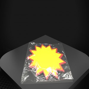 TMJ PP-718 SuperChợ Poster for Retal Store sỉ of Handwritten Giấy hoàn hảo Tất cả thẻ dán nhãn trên thẻ.