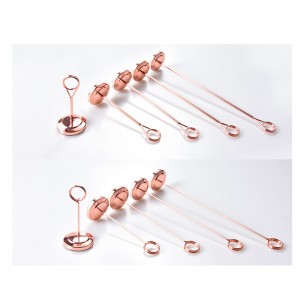 TMJ PP-541 Giá đỡ nhãn nướng bánh mì bằng kim loại hiển thị giá hàng hóa