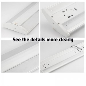 8FT COMPACT Công suất cao Nhà máy kho lớn Trung tâm mua sắm Đèn LED chiếu sáng