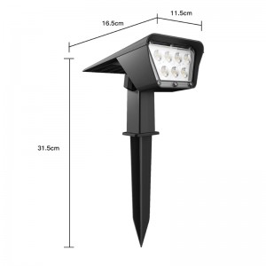 Ánh sáng sân vườn ánh sáng mặt trời