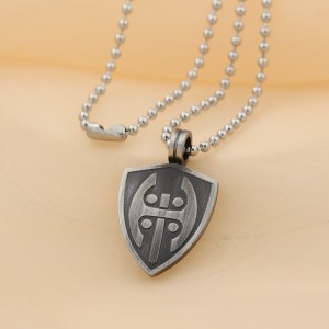 Bán buôn thép không gỉ chống đen Mặt dây chuyền Ý Vòng cổ