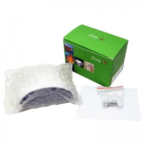 Đèn tường hình bán nguyệt năng lượng mặt trời