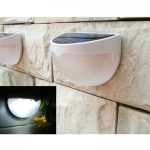 Đèn tường hình bán nguyệt năng lượng mặt trời