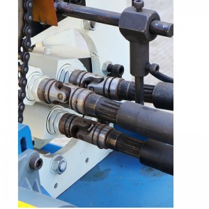 Máy cán ba trục HB-35 cam